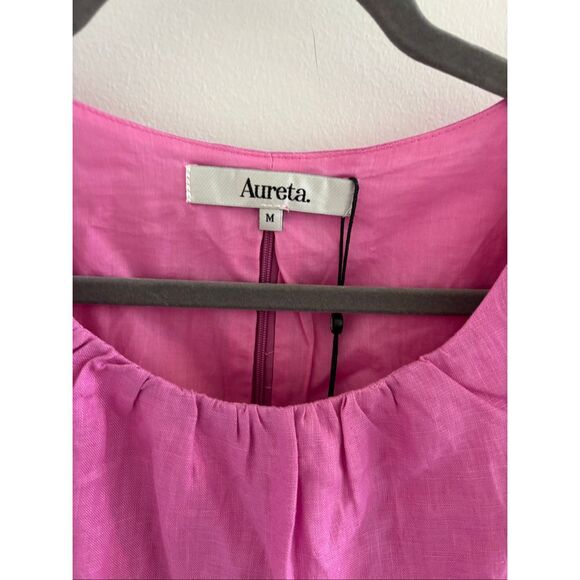 NWT Aureta Chloe Mini Dress in Pop Lilac, Medium $379 G8 - Picture 4 of 10